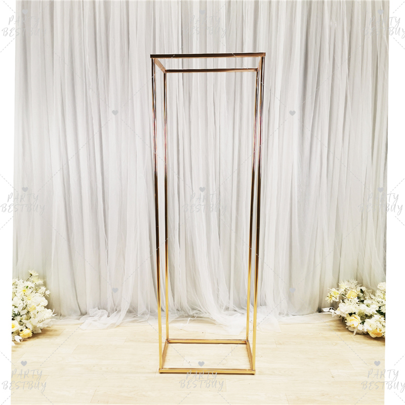 180cm Glossy Gold Rectangle Backdrop Stand Frame Wall Wedding Props Event Party Bestbuy Online
