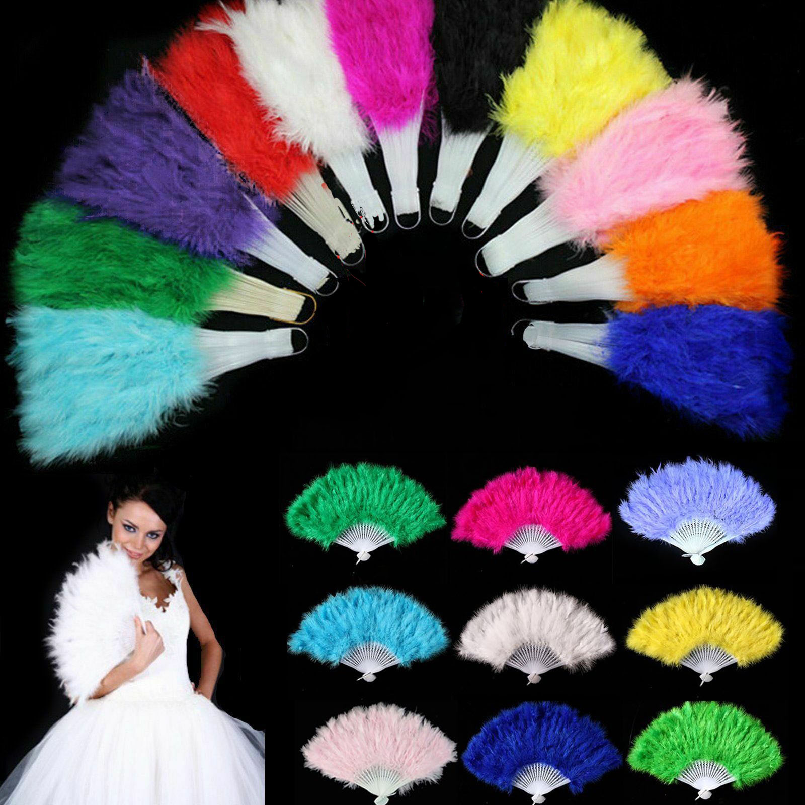 2M Feather Boa Strip Fluffy Craft Costume Hen Night Dressup Wedding Fancy  Party