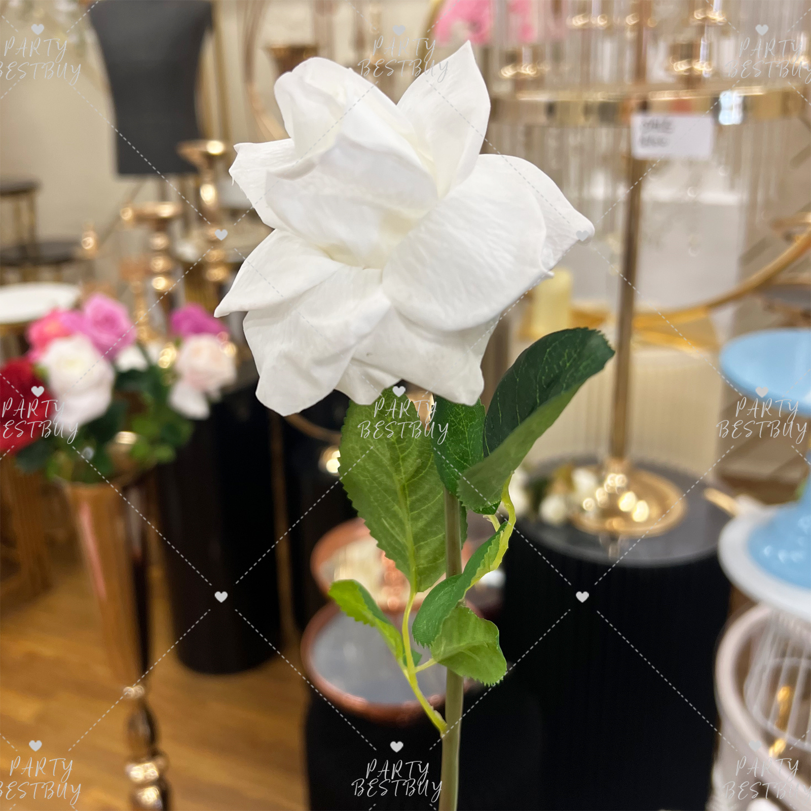 10x Latex Real touch flowers Rose Artificial Fake Flowers Bouquet Wedding  Party Shop - Party Bestbuy Online Store