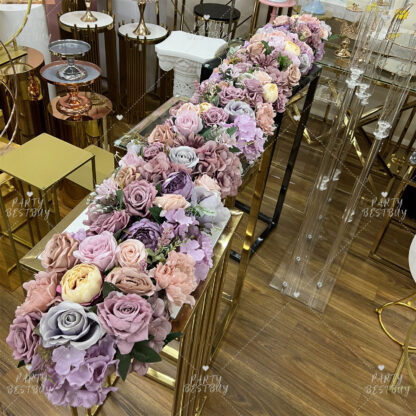 1.8m Wedding Flower Arrangement Dust Pink Flowers