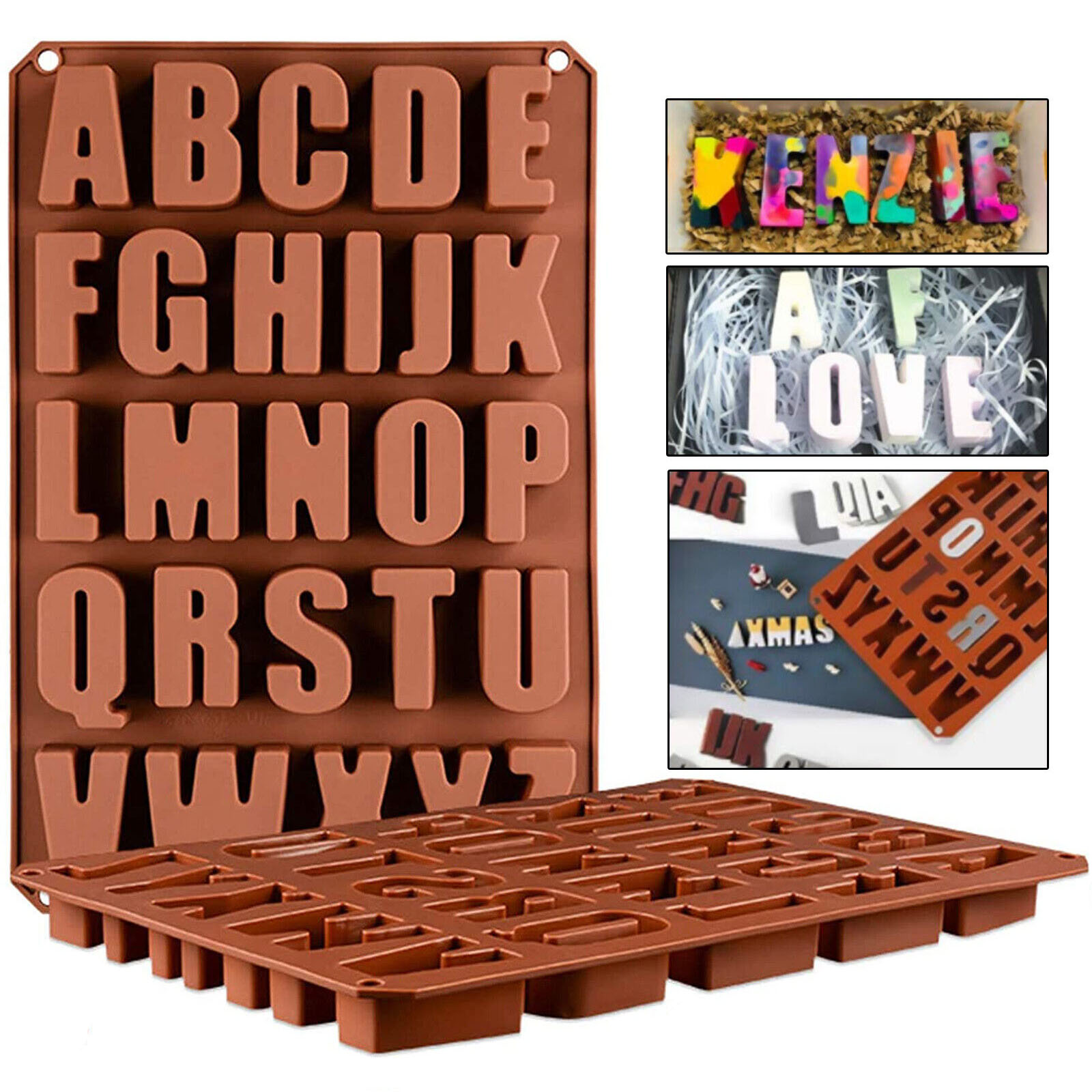 Letter Cutters for Cake Decorating 40pcs Alphabet Mold Letter Number  Fondant Cake