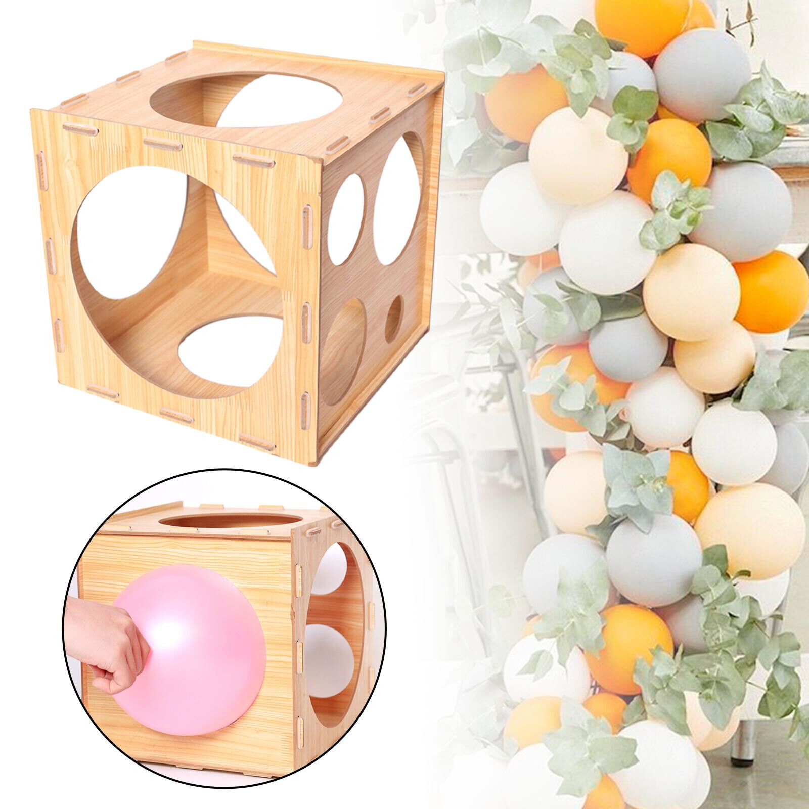 11 Holes Balloon Sizer Box Balloons Measuring Measurement Tool for Wedding  Party